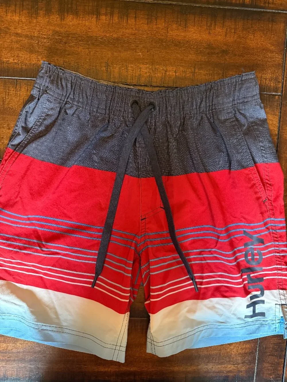 HURLEY Men's Swim Trunks, Size Small
